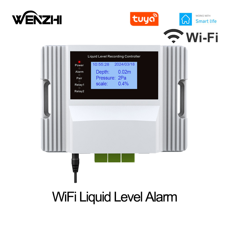 Water Alarm Sensor - เซ็นเซอร์ตรวจจับระดับน้ำแบบ WiFi พร้อมสัญญาณเตือนการรั่วไหลในสระว่ายน้ำ แบบลอยน้ำ ควบคุมผ่านแอป Tuya
