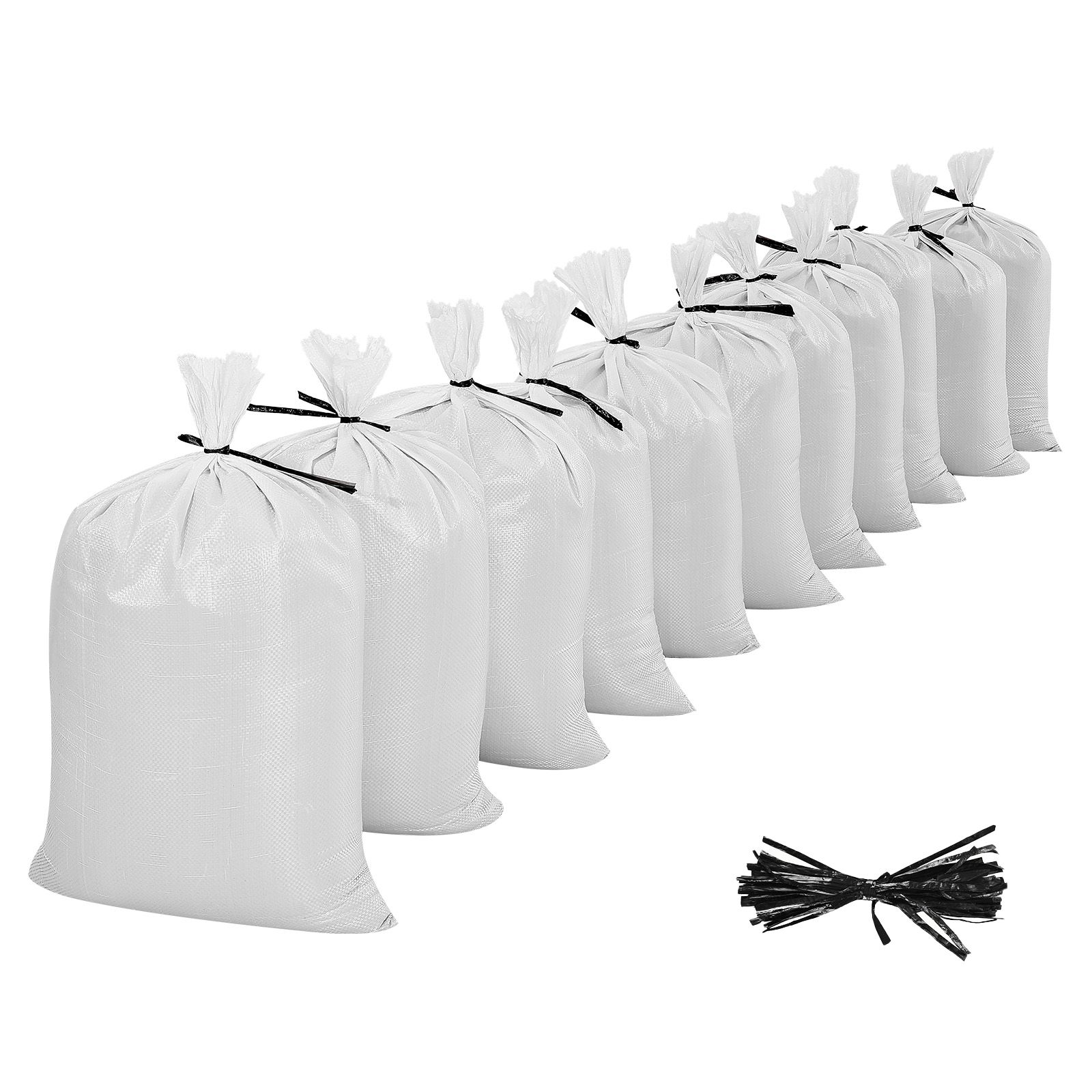 Flood Barrier Bag - กระสอบทรายเปล่า 100 ชิ้น ขนาด 16 x
